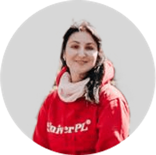 Team member Yuliia
